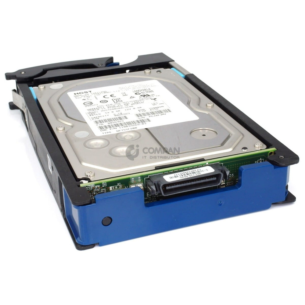 005050595 EMC HDD 2TB 7.2K SAS 6G 3.5" LFF HOT-SWAP FOR EMC DATADOMAIN